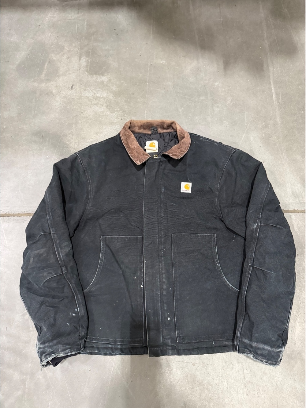 Vintage Carhartt Arctic Traditional Jacket Faded Black